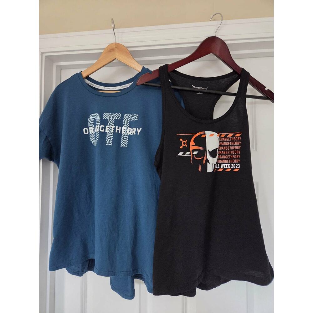 OrangeTheory Fitness OTF Women's Shirt & Tank Top‎ Lot Medium Hell Week 2023